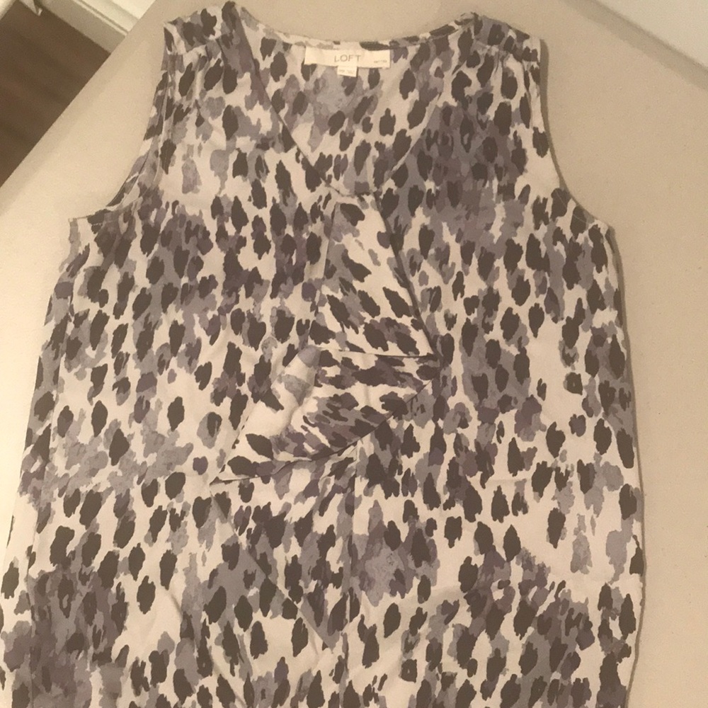 Loft sleeveless top